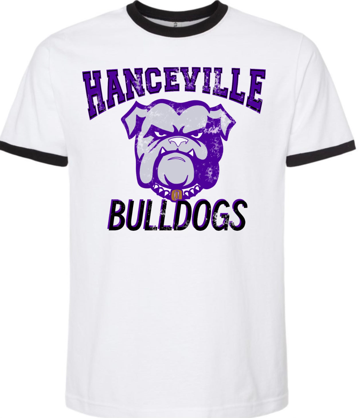 Hanceville Bulldogs Vintage Ringer Tee | Nomadic Threads